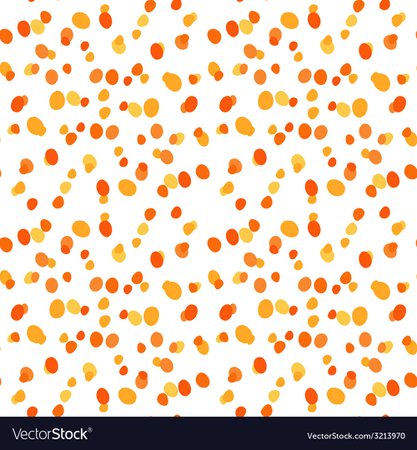Orange dots seamless pattern Royalty Free Vector Image