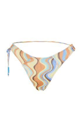 Barco Wave-Printed Bikini Bottom By Jacquemus | Moda Operandi