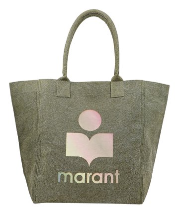 Isabel Marant Yenky Logo Canvas Tote Bag | INTERMIX®
