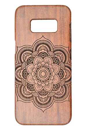 Holzsammlung Samsung Galaxy S8 Wooden Case , Natural: Amazon.co.uk: Electronics
