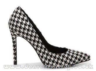 black and white houndstooth ladies shoes - Google Search