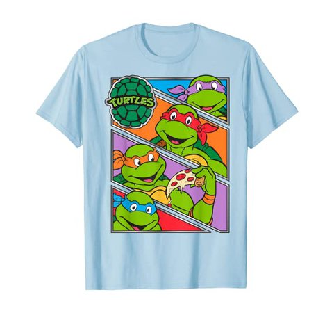 Amazon.com: Teenage Mutant Ninja Turtles Multiple Panels T-Shirt: Clothing