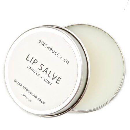 Birchrose + Co Vanilla + Mint Lip Salve