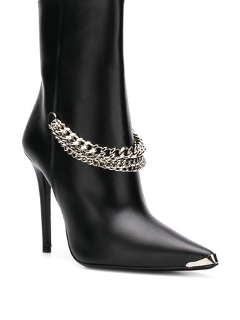 Amiri Western Chain Ankle Boots | Farfetch.com