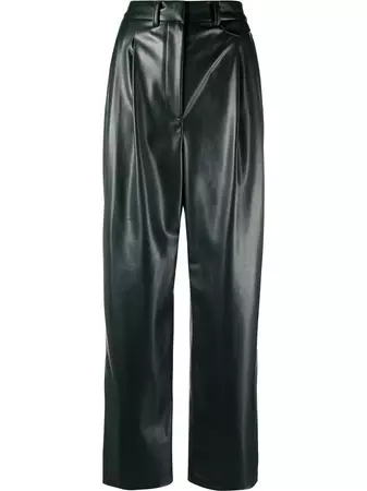 The Frankie Shop Pernille faux-leather Trousers - Farfetch