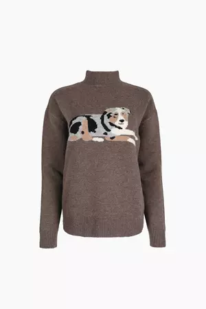 Sandy Liang Dog Sweater