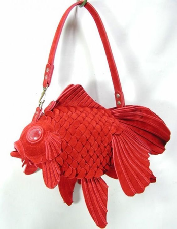 red fish bag