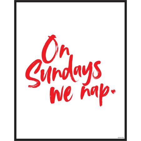 Sundays Nap Print – Dormify
