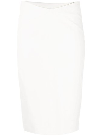Nude Panelled Pencil Skirt 1103817 White | Farfetch