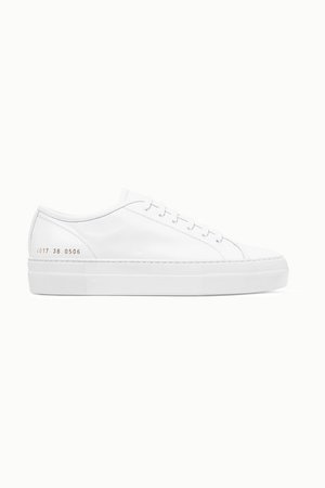 Tournament Leather Sneakers - White