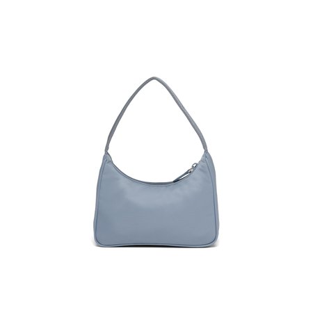prada blue purse 2000