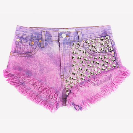 Eclipse Crush Ombre Studded Vintage Shorts – RUNWAYDREAMZ