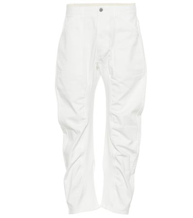 Xenia high-rise cropped pants