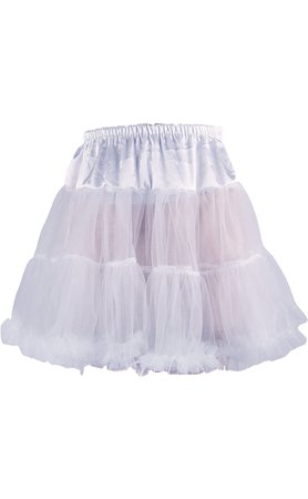 White Mini Petticoat