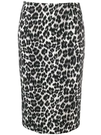 Pinko Jami Leopard Print Skirt - Farfetch