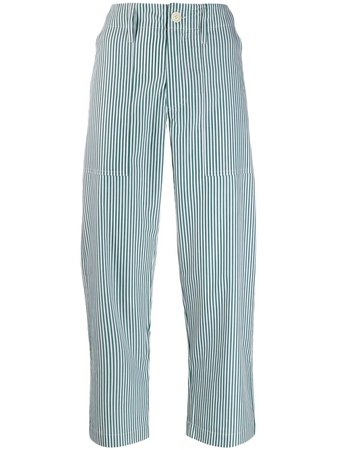 Jejia Camille Striped Trousers - Farfetch