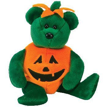 Amazon.com: Ty Beanie Babies Tricky - Halloween Bear: Toys & Games