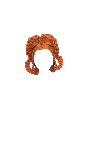 Ginger Ornate Braided Hair Updo Loops (Dei5 edit)
