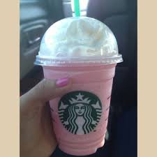 cotton candy pink coffee frappuccino starbucks - Google Search