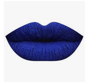 blue lips