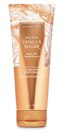 warm vanilla sugar lotion