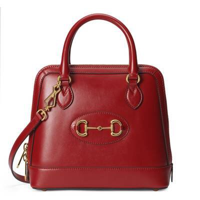 Red Gucci 1955 Horsebit small top handle bag | GUCCI® US