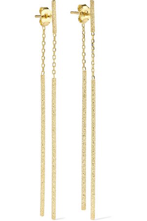Carolina Bucci | Double Magic Wand 18-karat gold earrings | NET-A-PORTER.COM