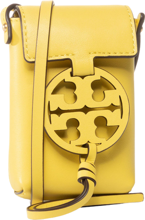 Yellow tory Burch purse