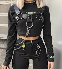 alt shirts aesthetic harness - Google Search