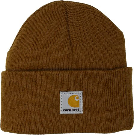 Amazon.com: Carhartt boys Acrylic Watch Hat Cap, Carhartt Brown, Youth US: Cold Weather Hats: Clothing