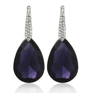 dark purple earrings - Google Search