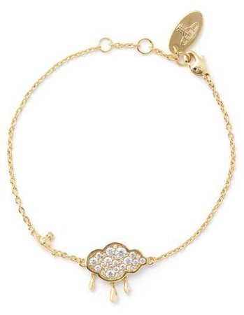 Vivienne Westwood Gold Cloud Bracelet