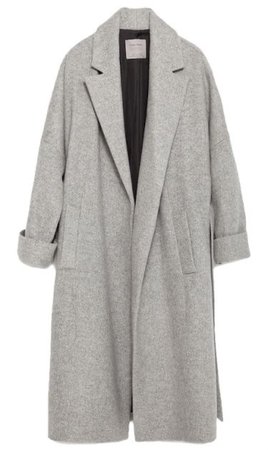 Zara Long Wool Coat