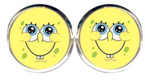 spongebob earrings