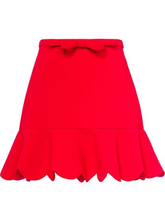 Miu Miu Faille Cady Skirt - Farfetch