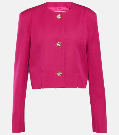 Wool Jacket in Pink - Nina Ricci | Mytheresa