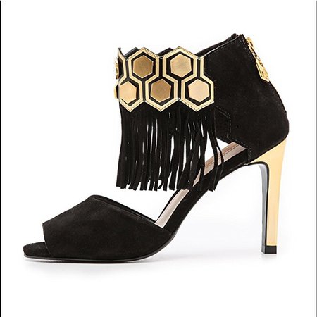 Kat Maconie Shoes | New Auth Honeycomb Heels Open Toe | Poshmark