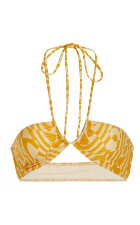 Catania Printed Bikini Top By Faithfull The Brand | Moda Operandi