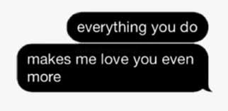 i love you texts aesthetic png - Google Search