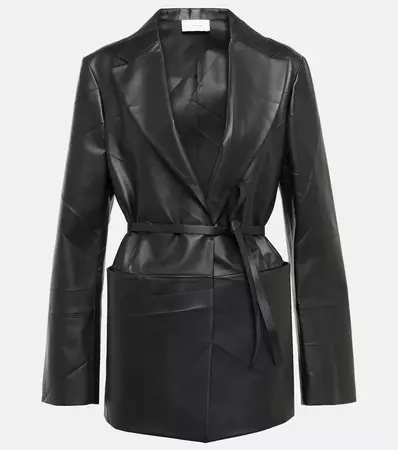Boice Leather Jacket in Black - The Row | Mytheresa