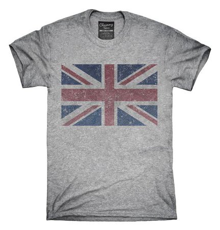 Retro Vintage United Kingdom Union Jack Flag T-Shirt, Hoodie, Tank Top – Chummy Tees