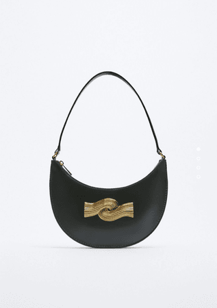 black gold bag