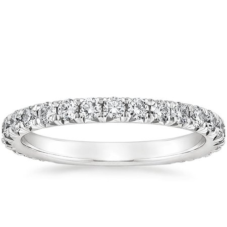 Luxe Pavé Diamond Wedding Ring | Luxe Sienna | Brilliant Earth