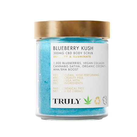 Truly Blueberry Kush CBD Body Scrub $34.90