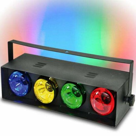 QTX 4 Channel Lighting Effect Retro Box Light R80 Refector Lamps 70s 80s Disco 5015972025307 | eBay