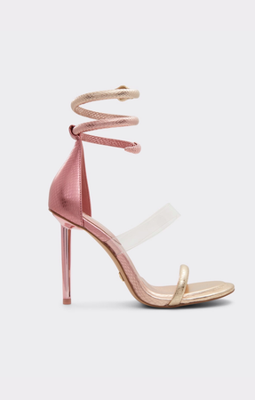 pink gold heel