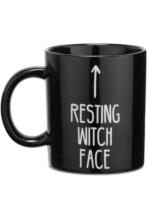 Resting Witch Face Mug [B] | KILLSTAR - US Store