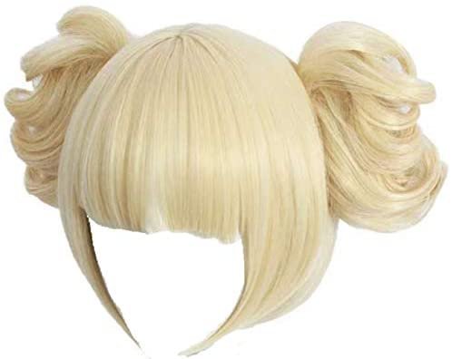 lolita twin bun wig yellow - Google Search