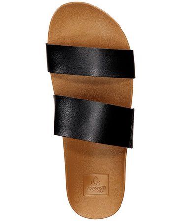REEF Cushion Vista Pool Slides & Reviews - Sandals - Shoes - Macy's