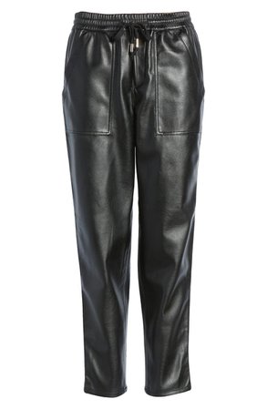 BLANKNYC No Guidance Ankle Faux Leather Pants | Nordstrom